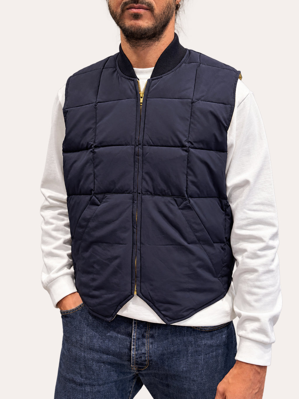 Chesapeakes Gilet Down Vest Seattle - Dark Navy