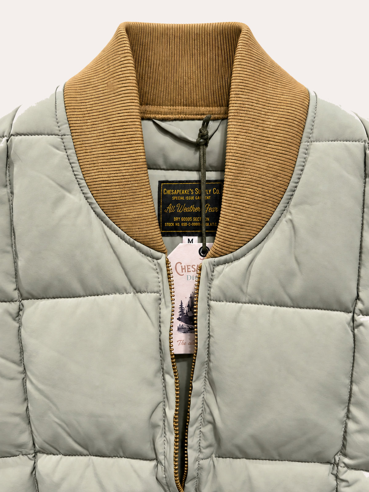 Chesapeakes Gilet Down Vest Seattle - Sage