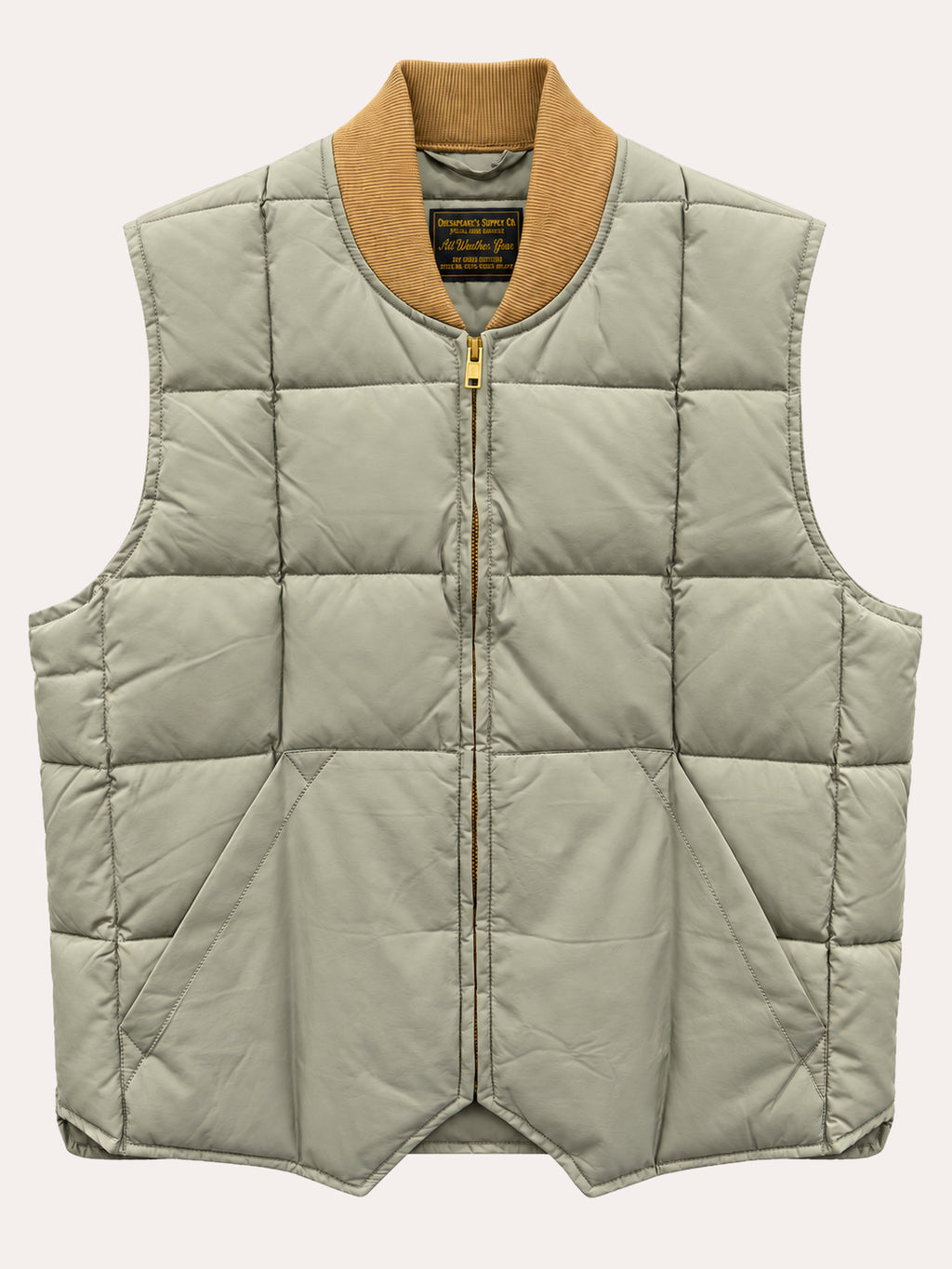 Chesapeakes Gilet Down Vest Seattle - Sage