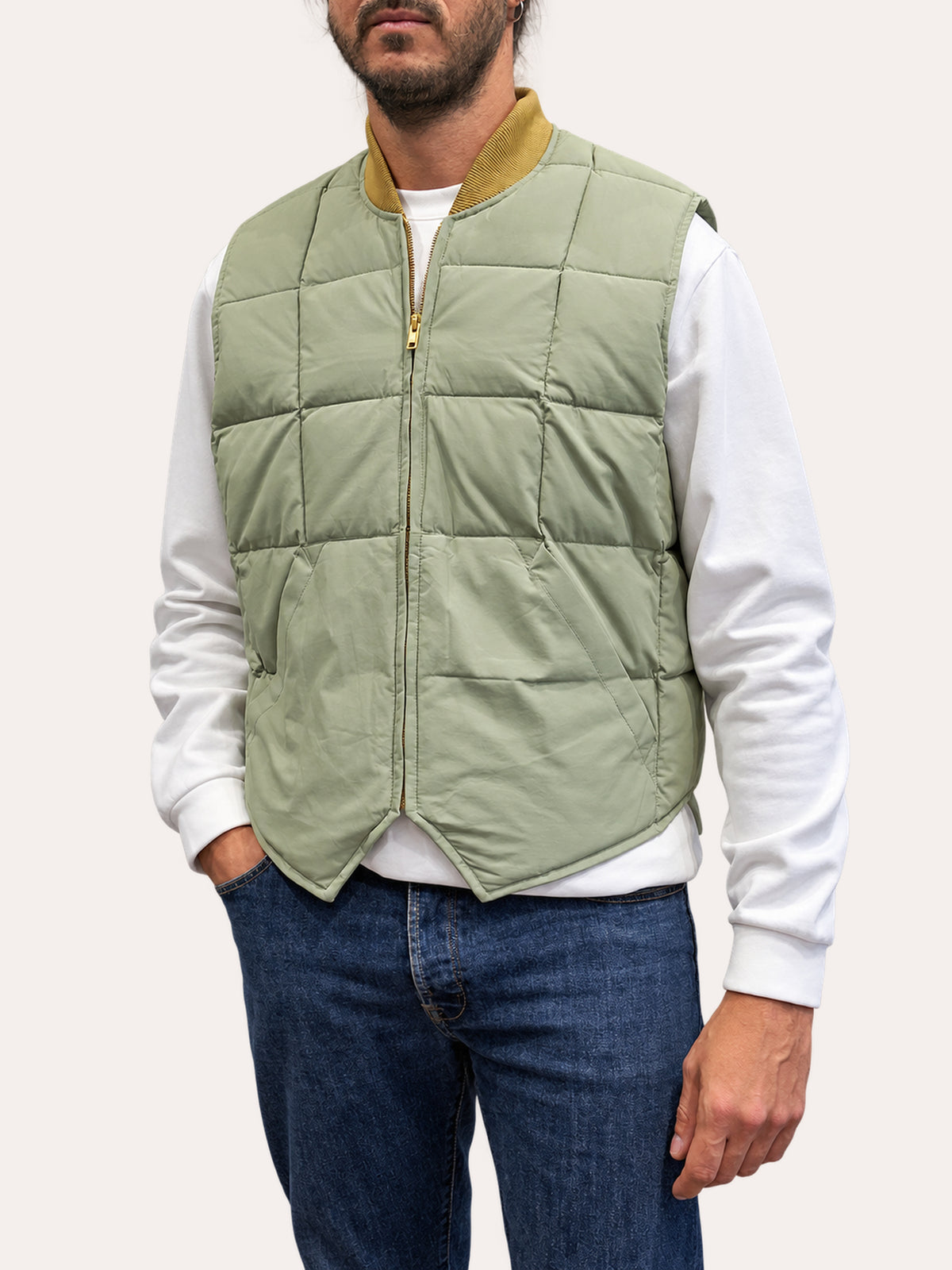 Chesapeakes Gilet Down Vest Seattle - Sage
