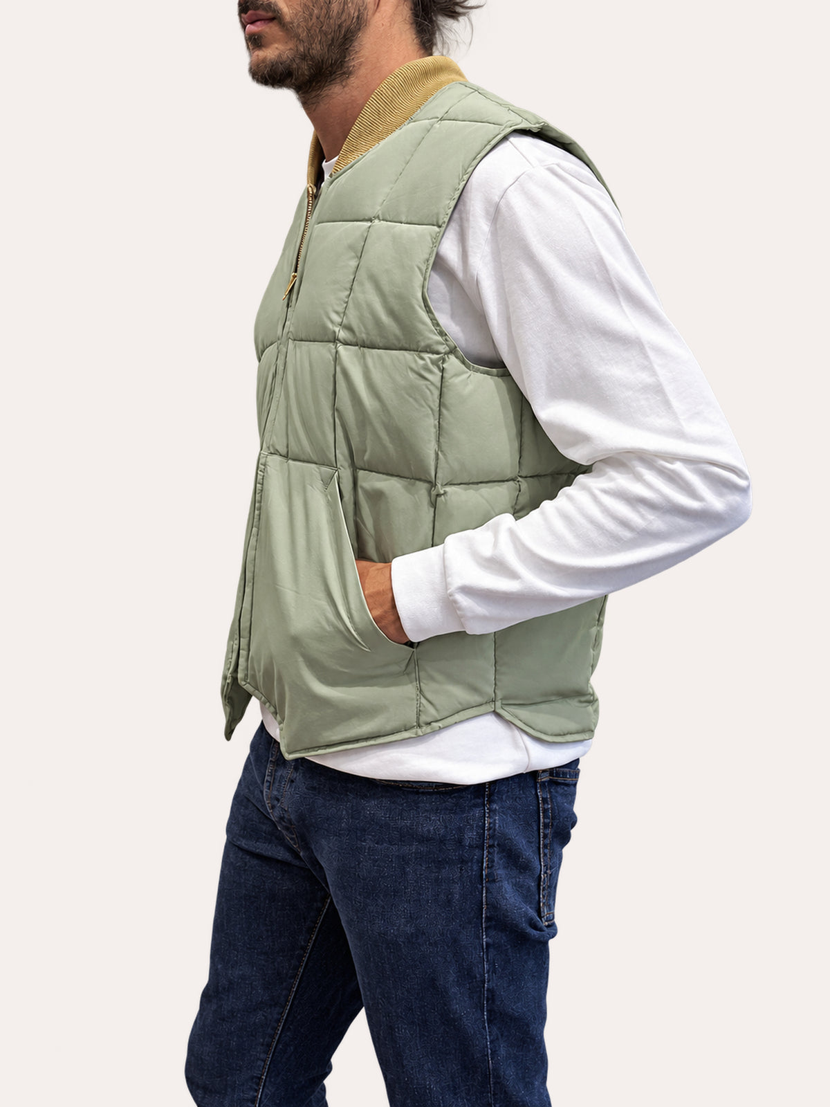 Chesapeakes Gilet Down Vest Seattle - Sage