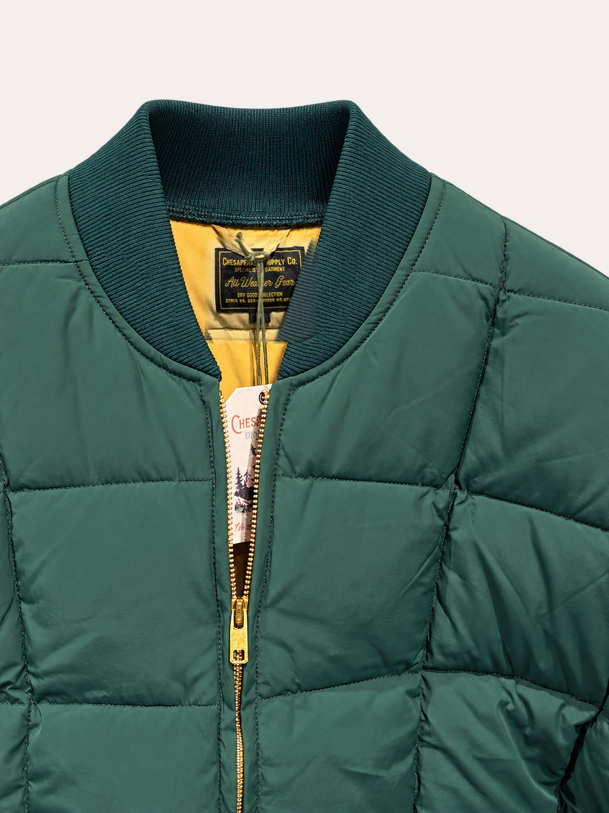 Chesapeake's GIacca Down Lumberjack - Forest Green