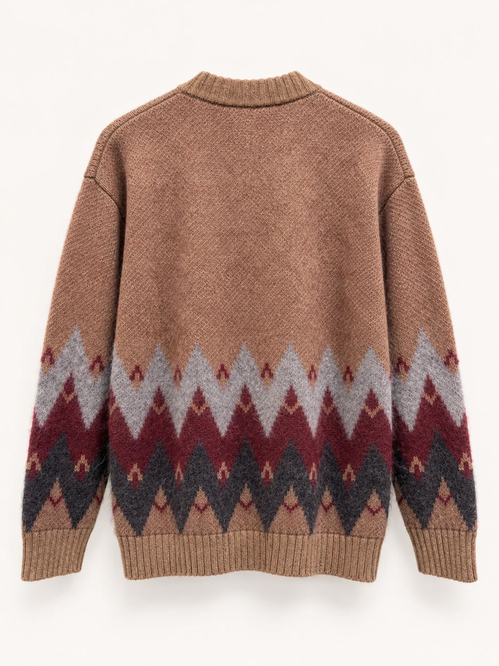 Amaranto Cardigan Jacquard rose