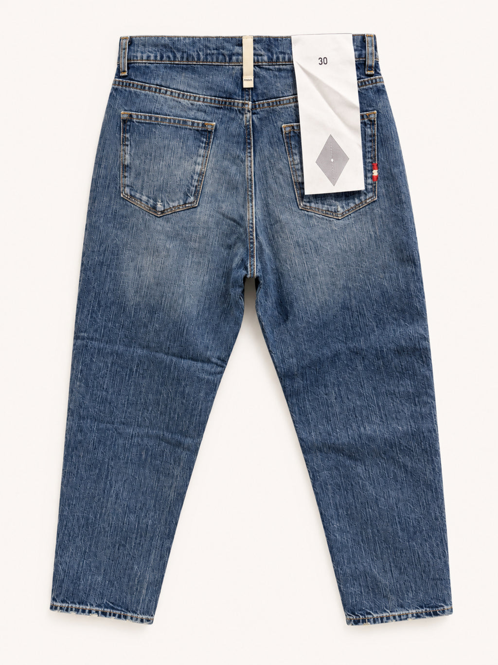 Amish Jeremiah Jeans cinque tasche - Light Washed