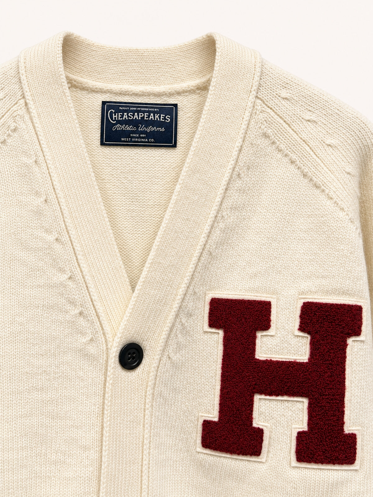 Chesapeake's Cardigan in lana - Cream