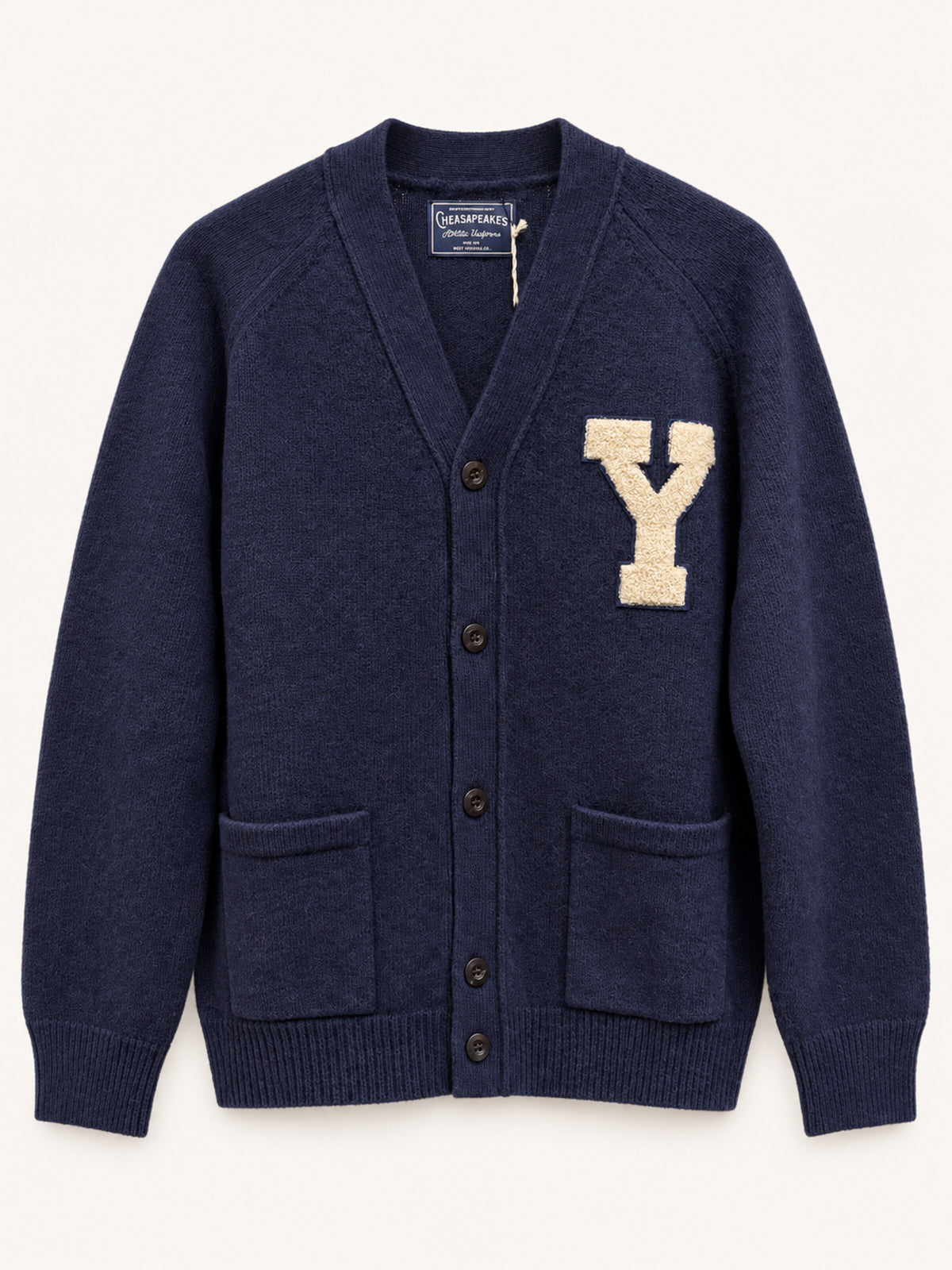 Chesapeake's Cardigan in lana - Navy Blue