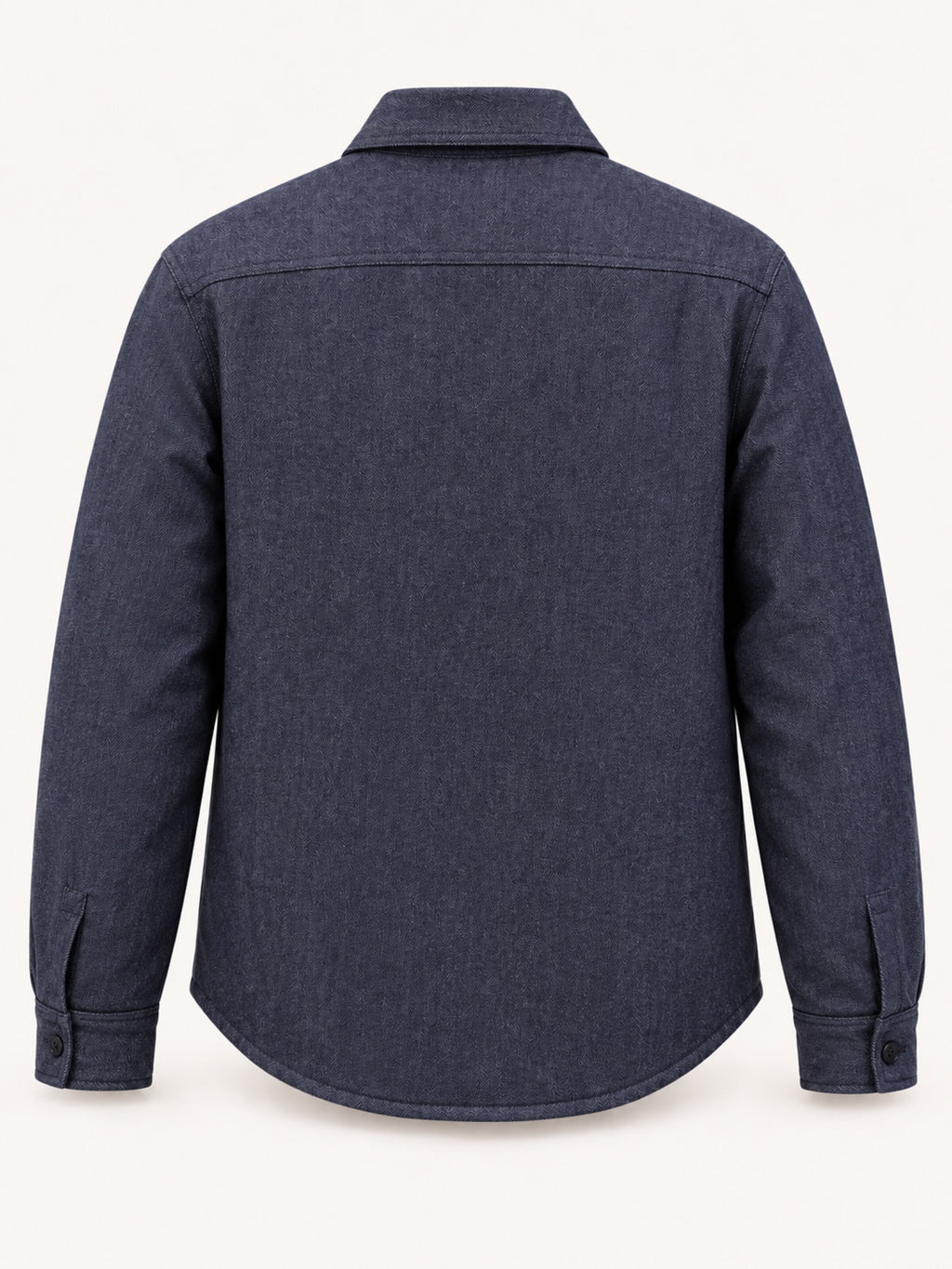 Chesapeake's HBT Wool Padded Shirt - Navy
