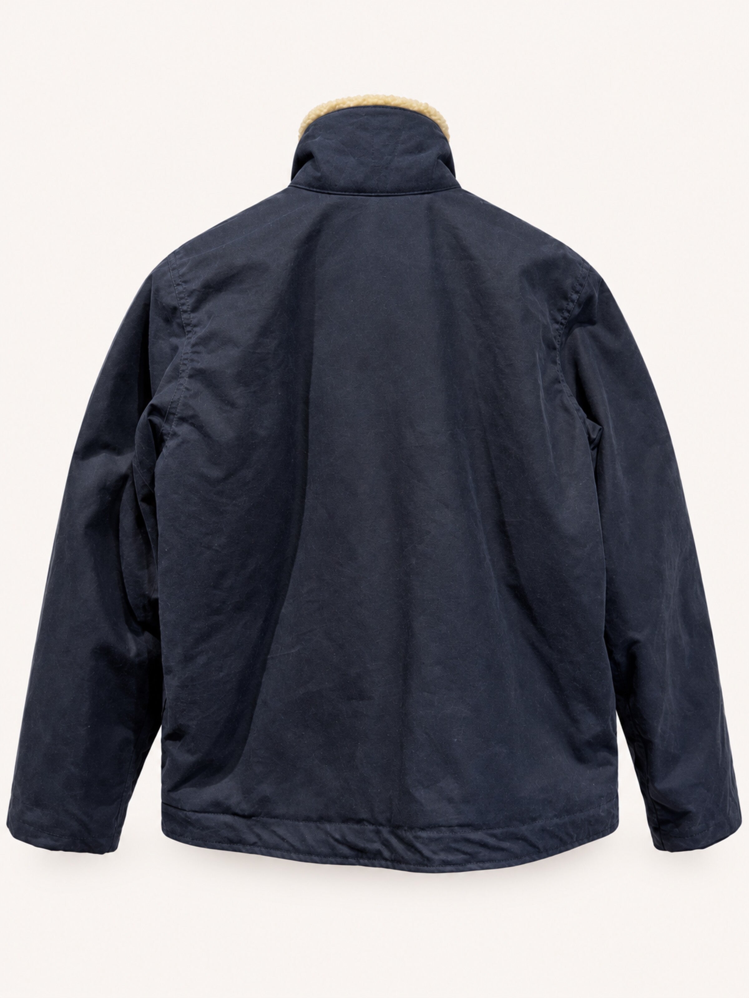 Chesapeake's Wilson Deck Jacket Waxed - Blue Deep Ocean