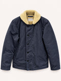 Chesapeake's Wilson Deck Jacket Waxed - Blue Deep Ocean