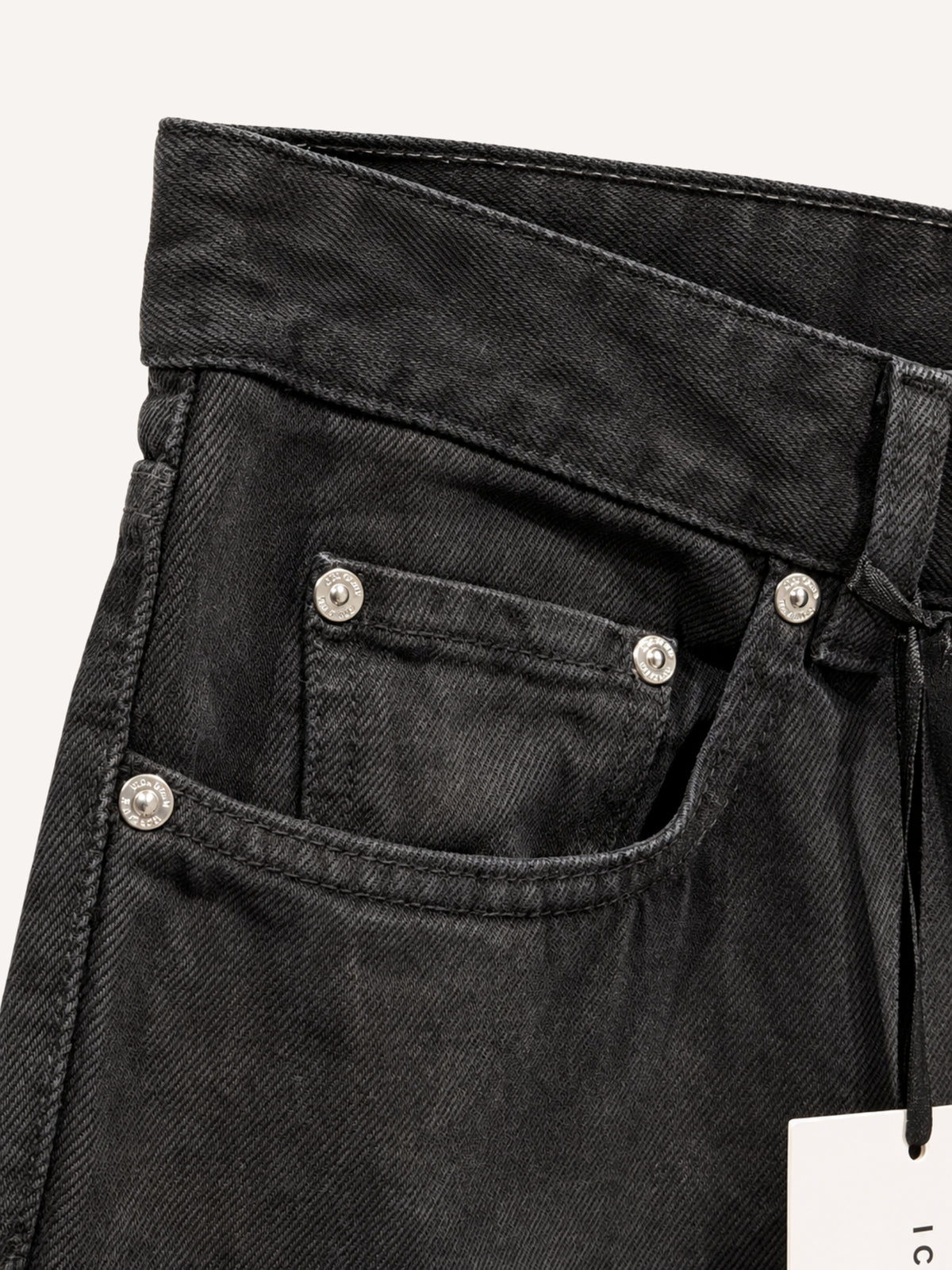 Icon Denim Kanye Straight fit - Black washed