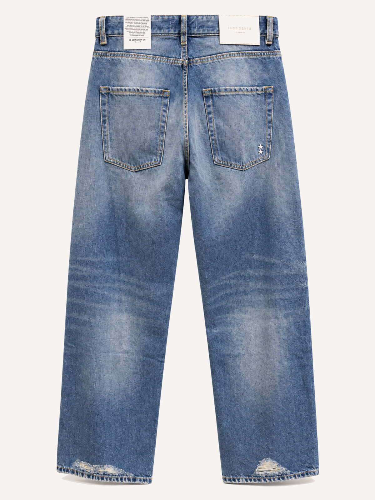 Icon Denim Will Distressed - Smoke Blue