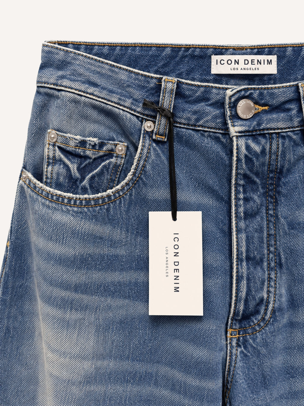 Icon Denim Will Distressed - Smoke Blue