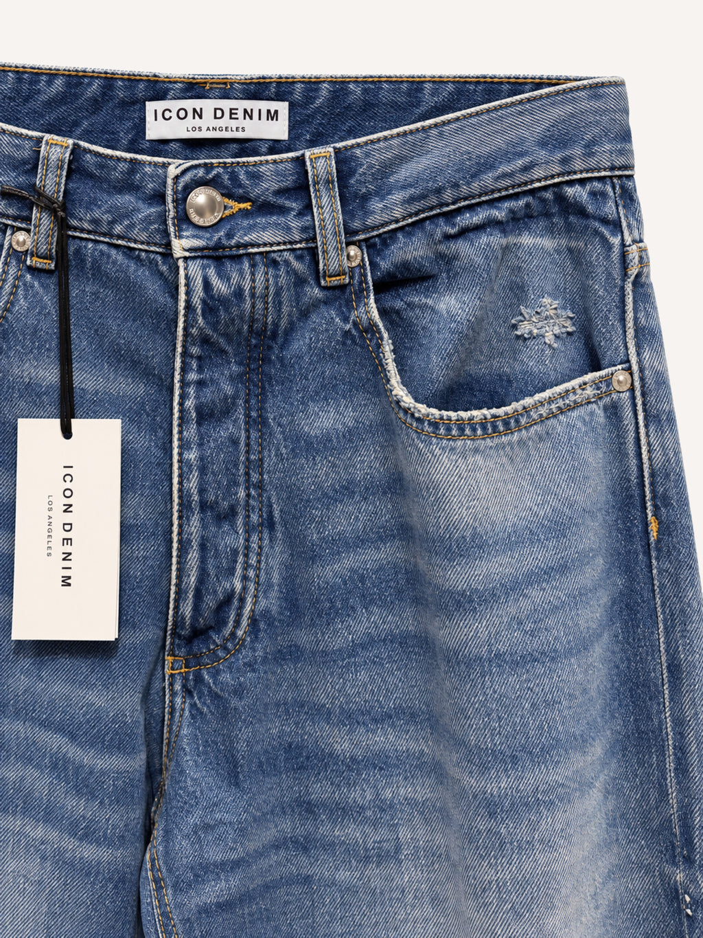 Icon Denim Will Distressed - Smoke Blue
