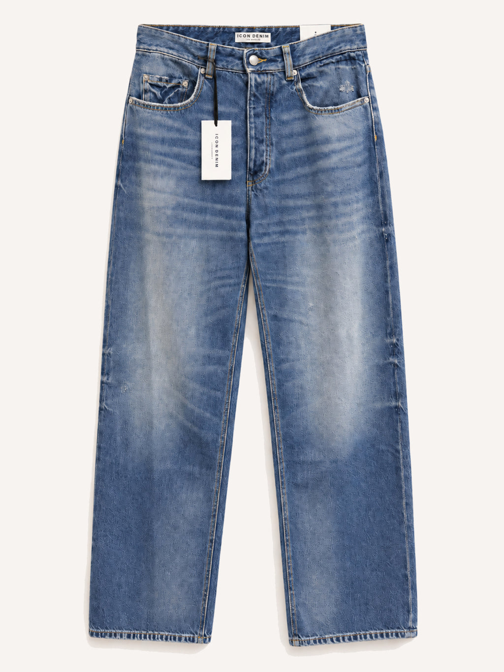 Icon Denim Will Distressed - Smoke Blue