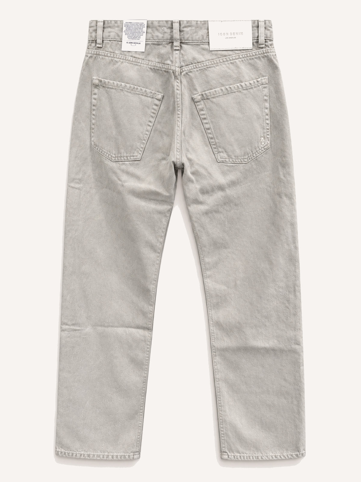 Icon Denim Kanye Straight fit - Ecru Stone Grey