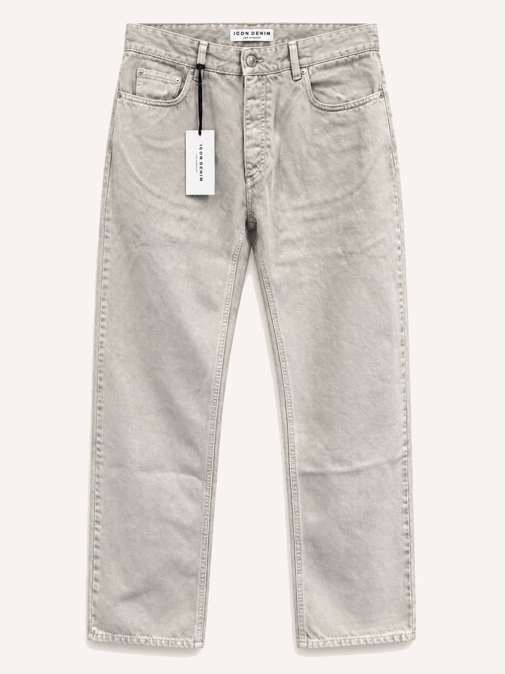 Icon Denim Kanye Straight fit - Ecru Stone Grey