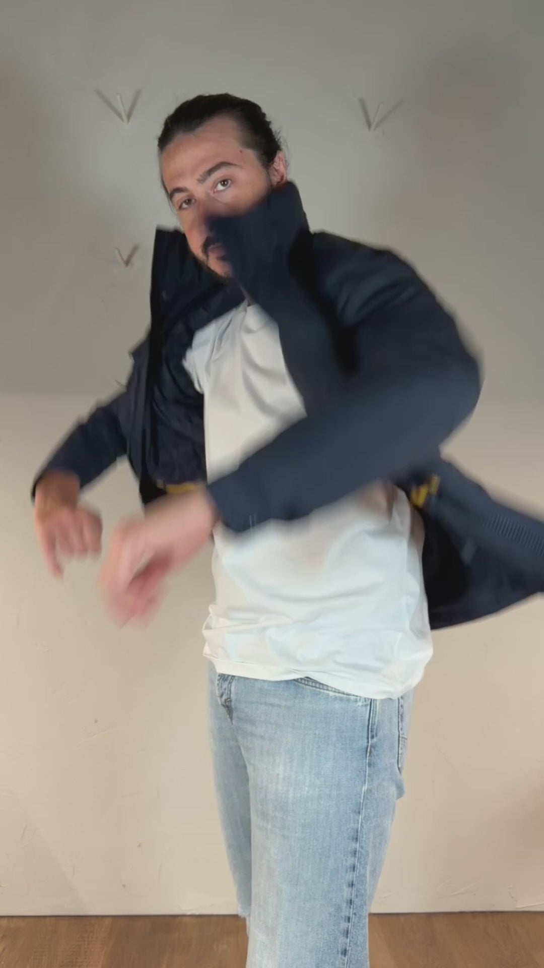 K-way giacca Manuel warm ottoman blue depht