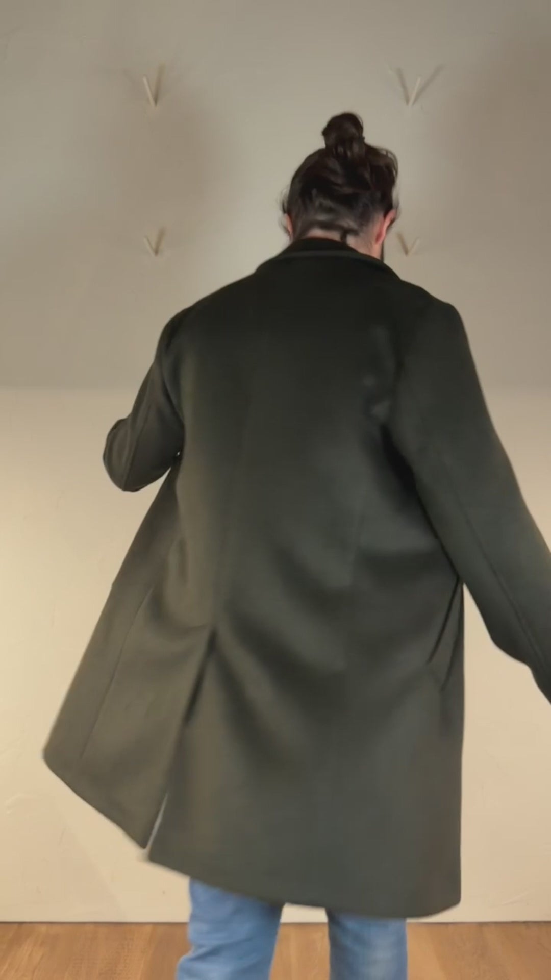 Cappotto Roma british green