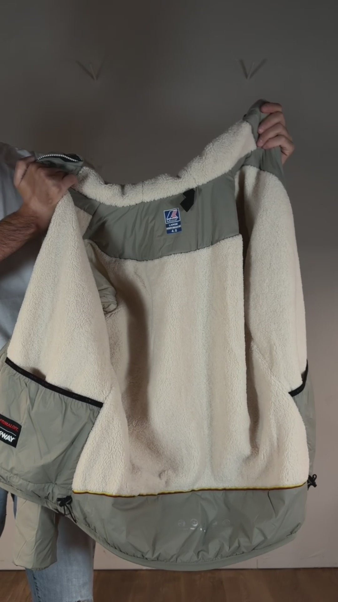 K-way le vrai claude orsetto 4.0 green oak