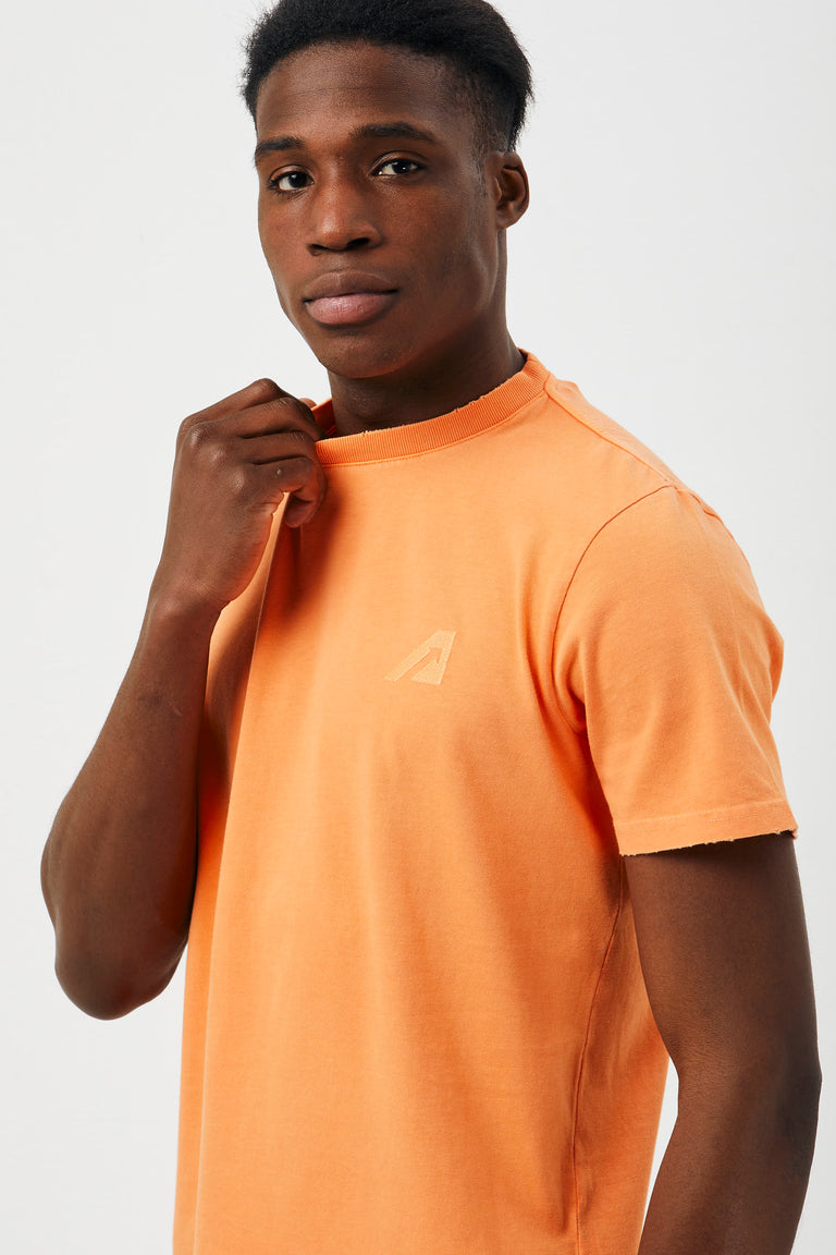 T-shirt girocollo supervintage Orange